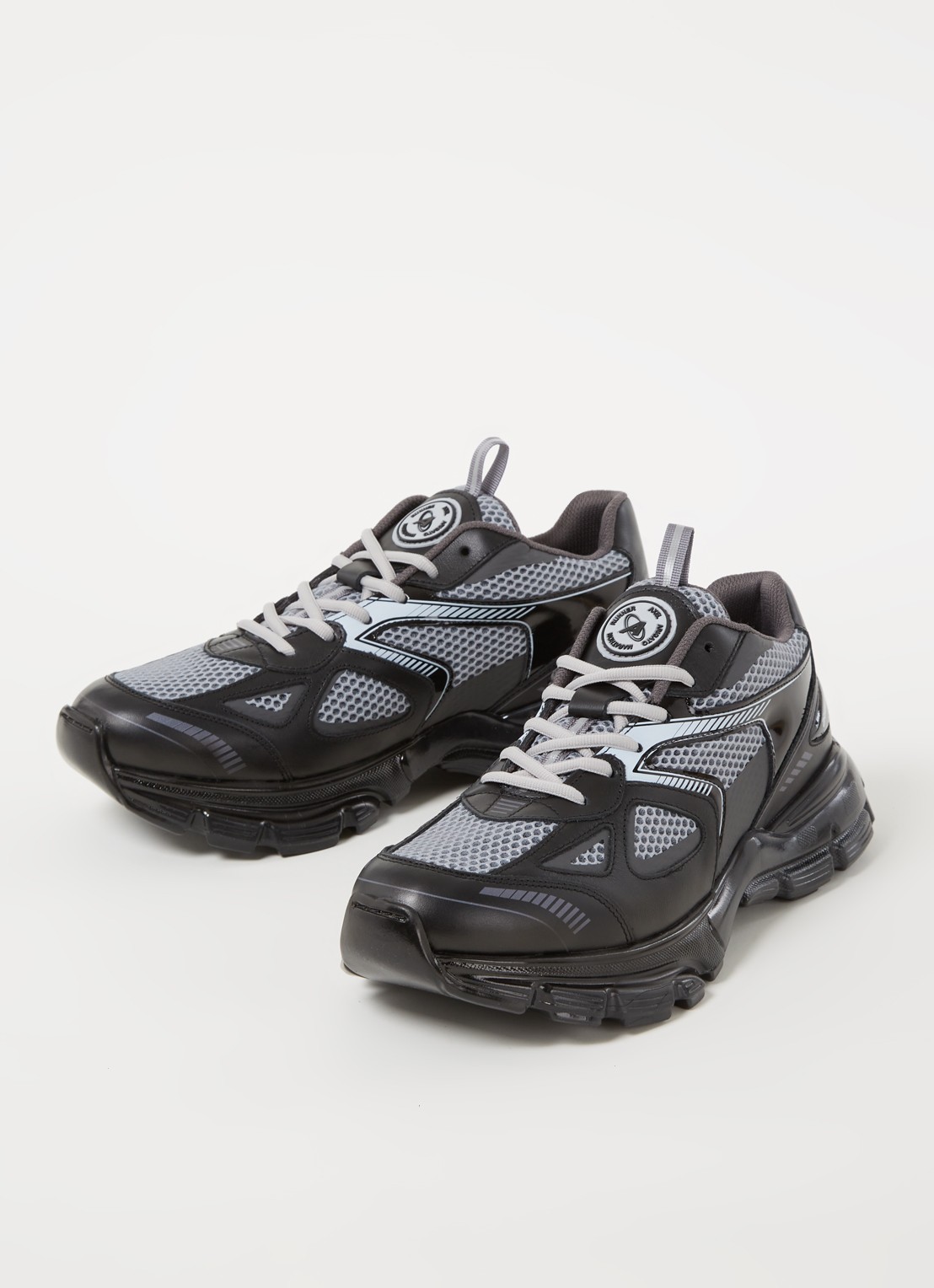 Axel Arigato Marathon Runner sneaker met leren details - detail zwart
