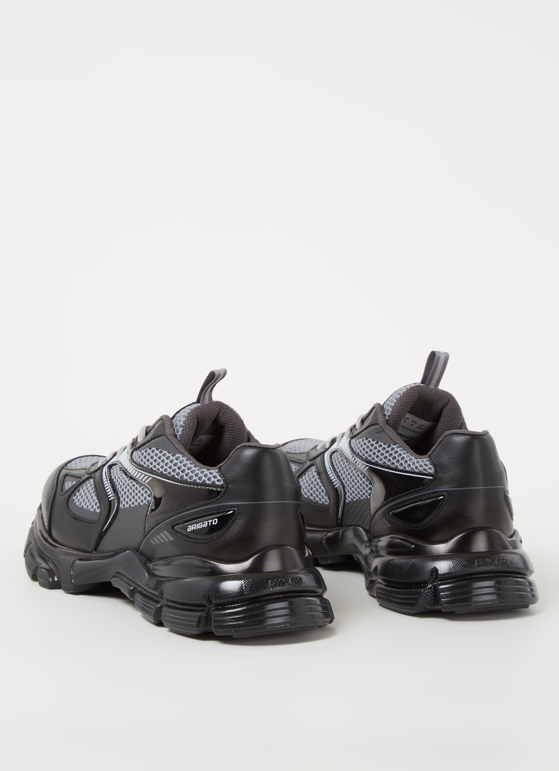 Axel Arigato Marathon Runner sneaker met leren details - detail 2 zwart
