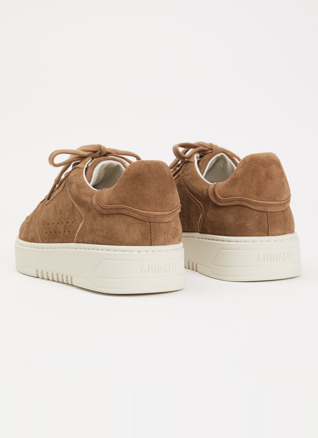 Axel Arigato Orbit Vintage sneaker van suède - achterkant bruin