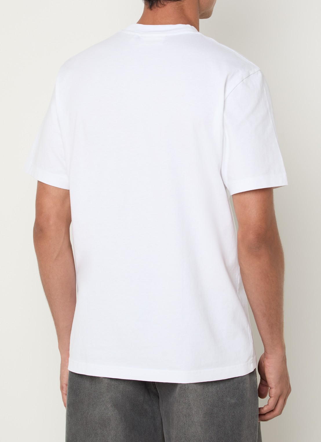 Axel Arigato Signature T-shirt met logo - achterkant wit