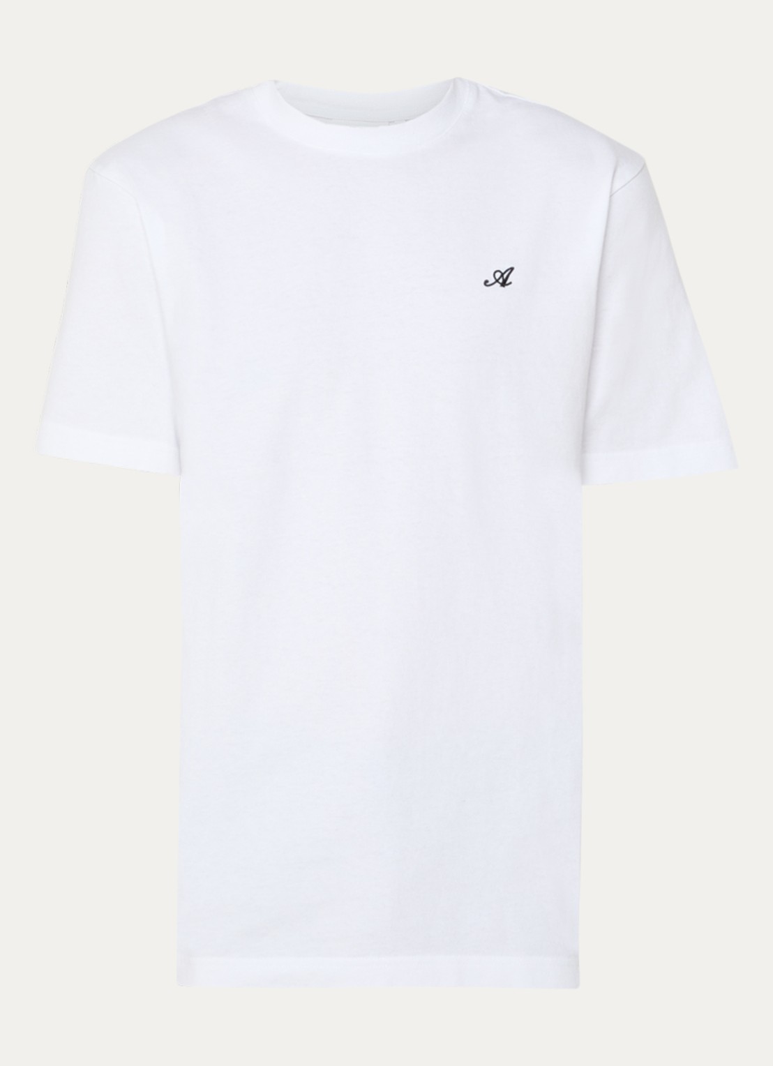 Axel Arigato Signature T-shirt met logo - voorkant 3 wit