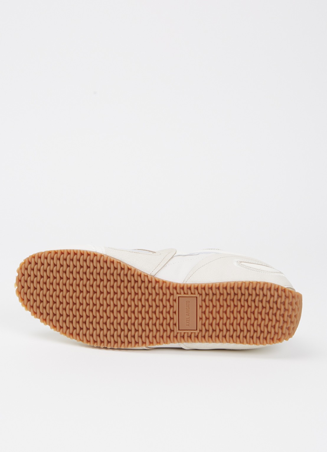 Axel Arigato Slow Runner sneaker met suède details - detail 3 gebroken wit