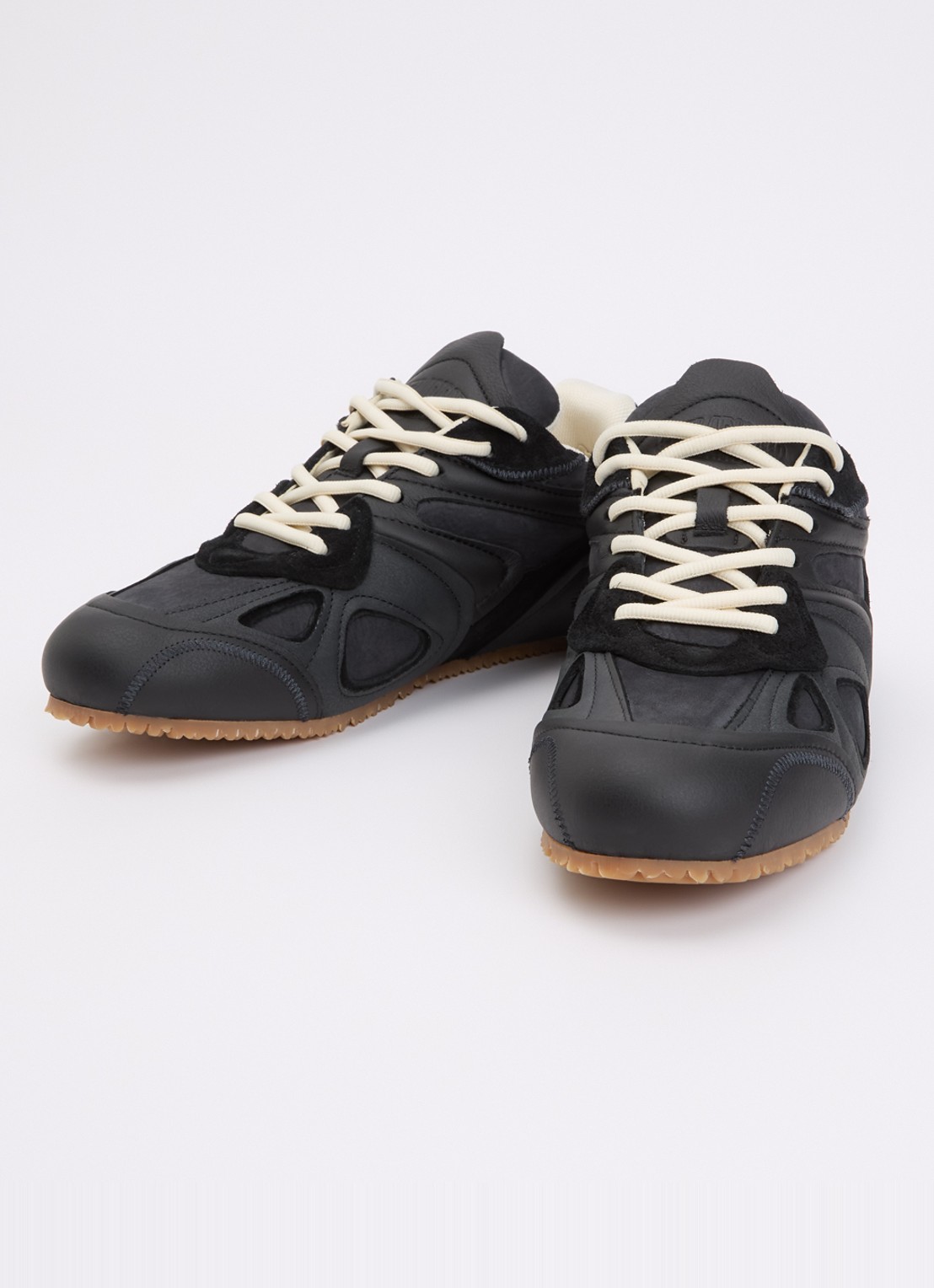 Axel Arigato Slow runner sneaker van leer met details van suède en nubuck - detail 3 zwart