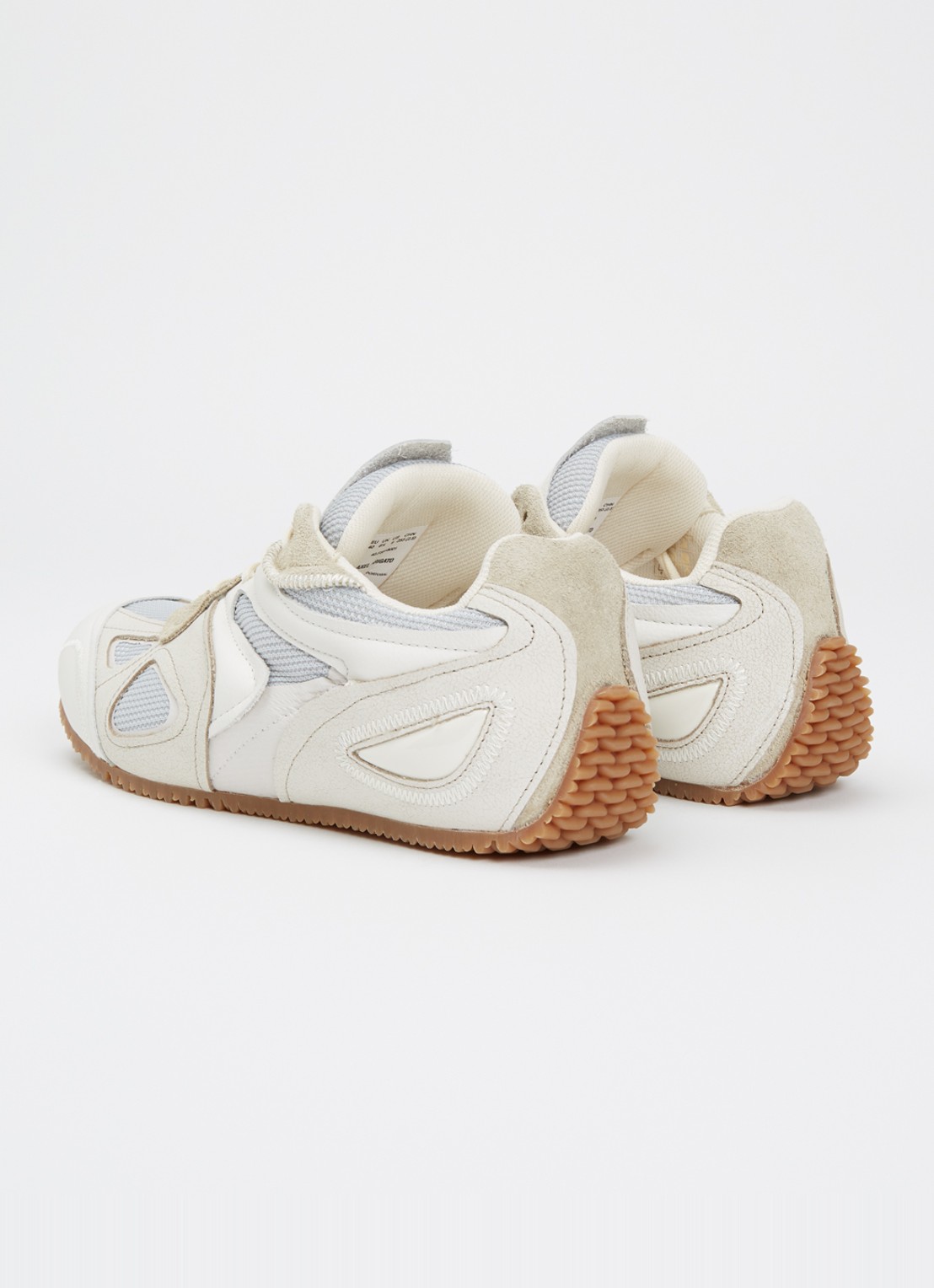 Axel Arigato Slow runner sneaker van leer met details van suède en nubuck - achterkant 4 gebroken wit