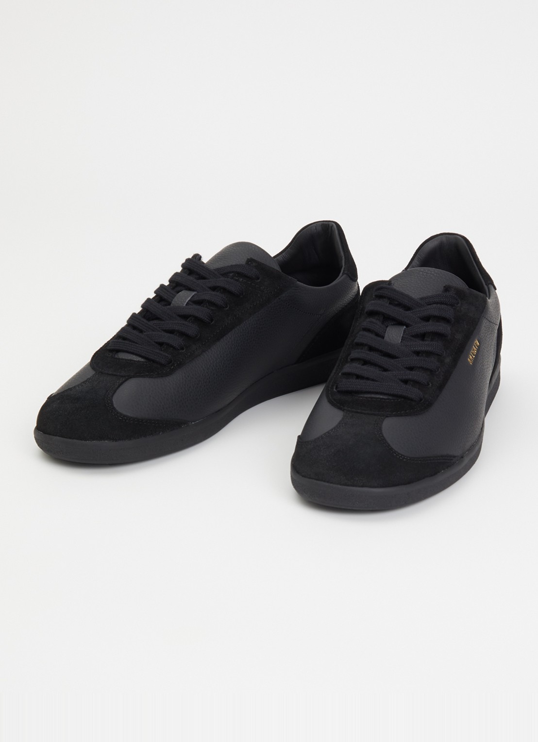 Axel Arigato Zane sneaker van leer met suède details - detail zwart