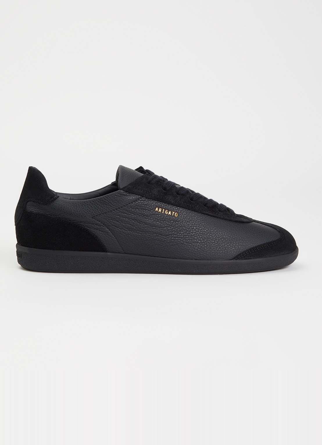 Axel Arigato Zane sneaker van leer met suède details - voorkant 5 zwart