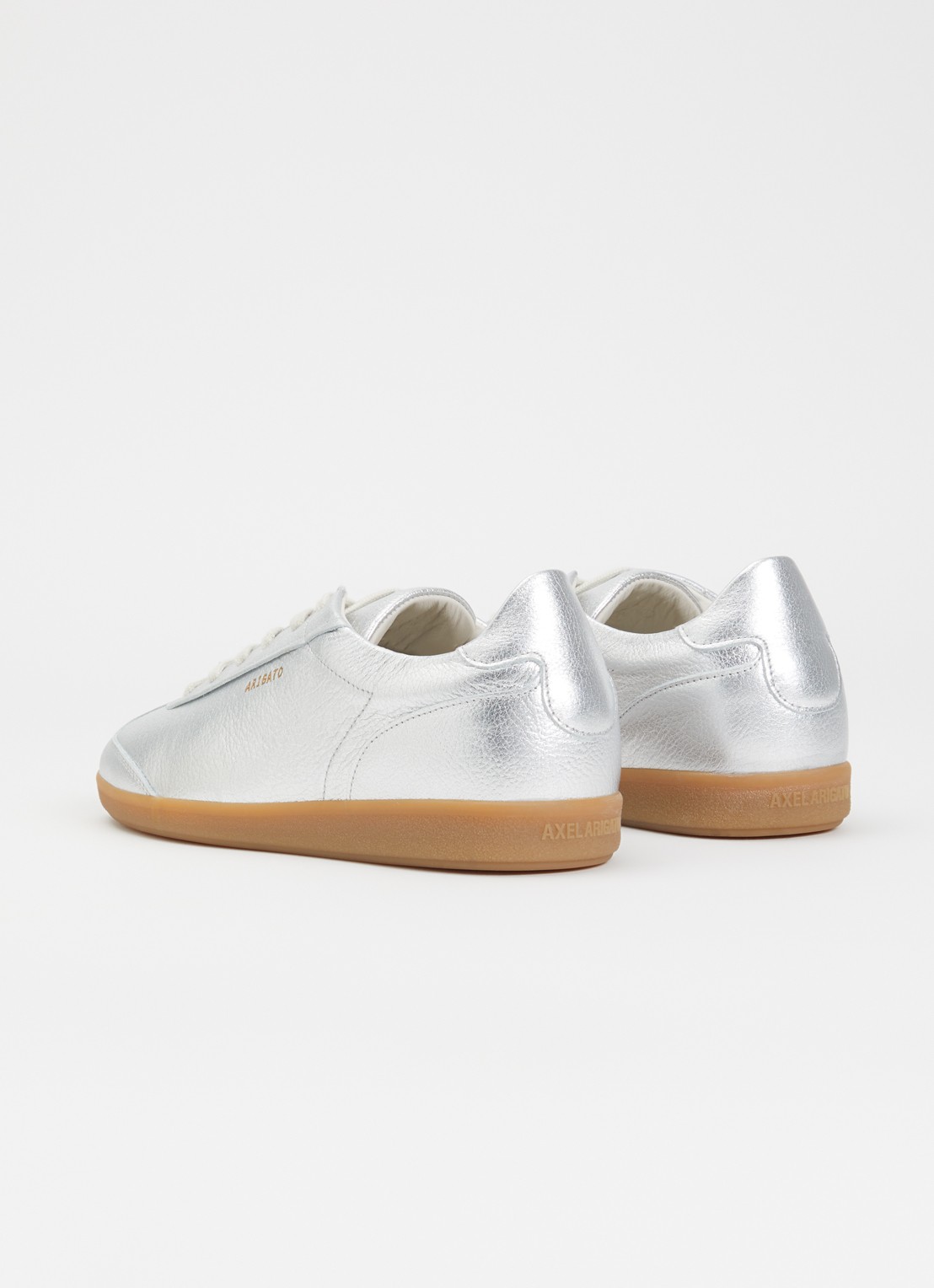 Axel Arigato Zane sneaker van leer - achterkant 2 zilver
