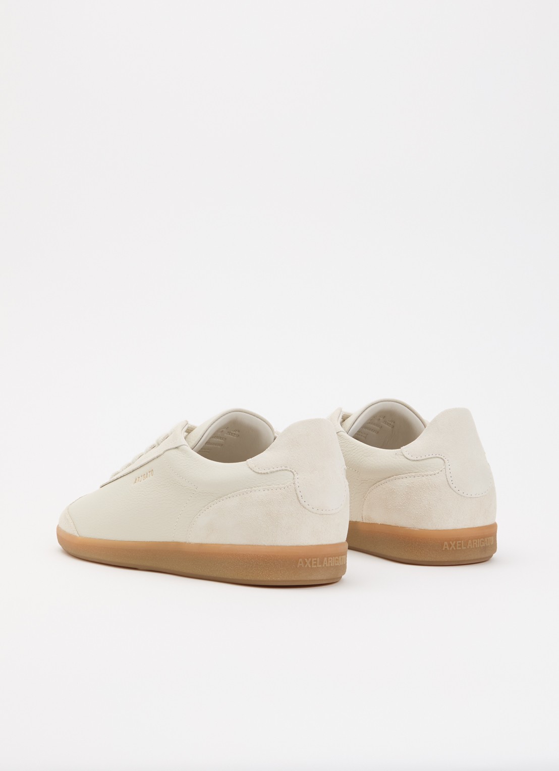 Axel Arigato Zane sneaker van suède - achterkant 4 gebroken wit
