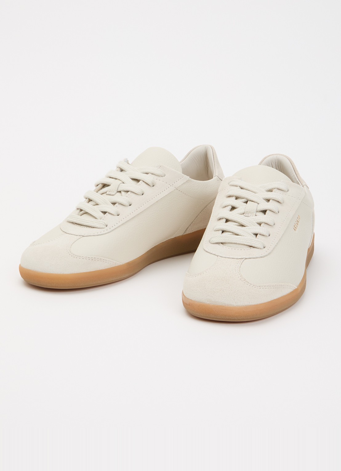 Axel Arigato Zane sneaker van suède - detail gebroken wit