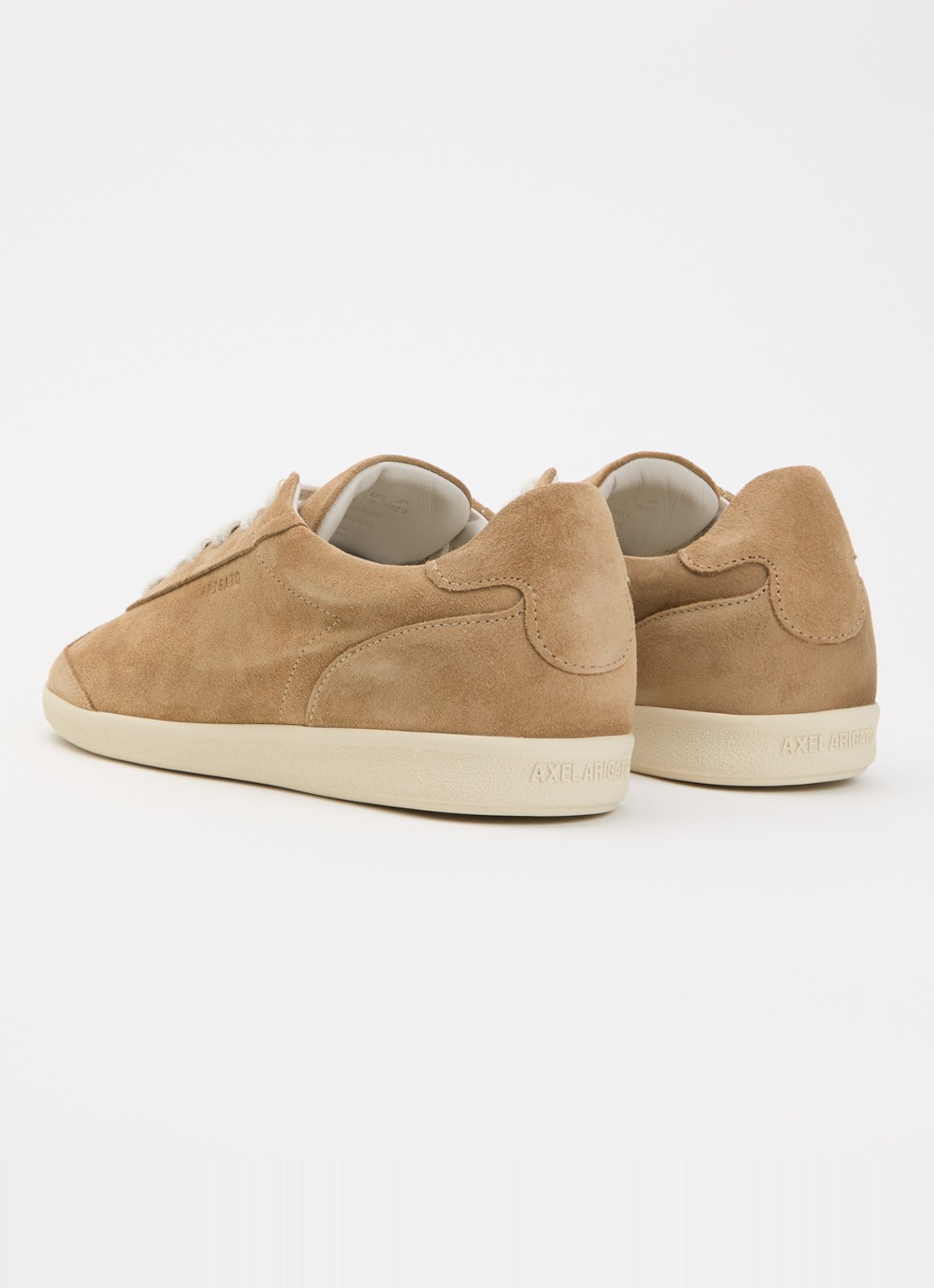 Axel Arigato Zane sneaker van suède - achterkant 2 naturel