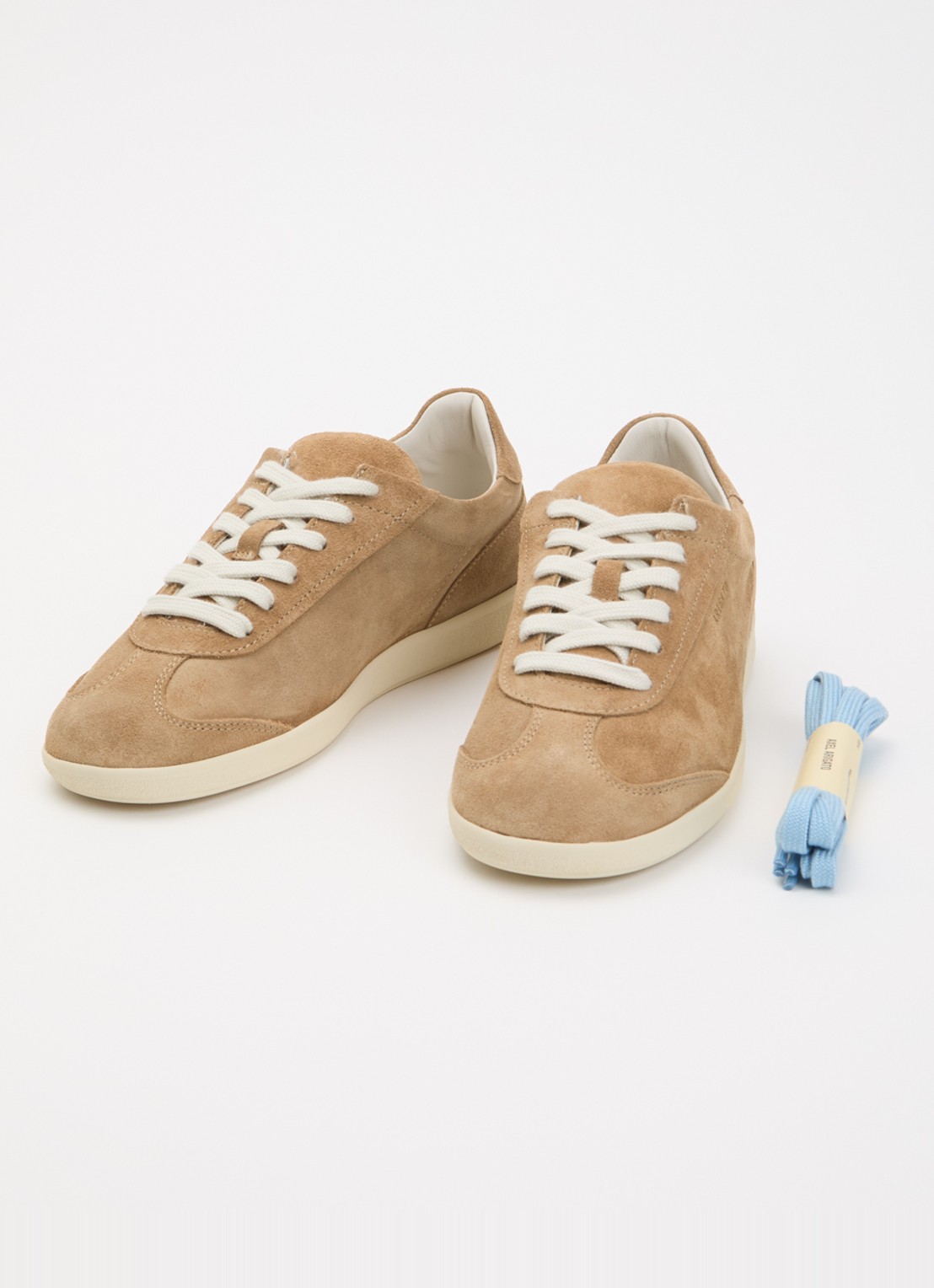 Axel Arigato Zane sneaker van suède - detail 3 naturel