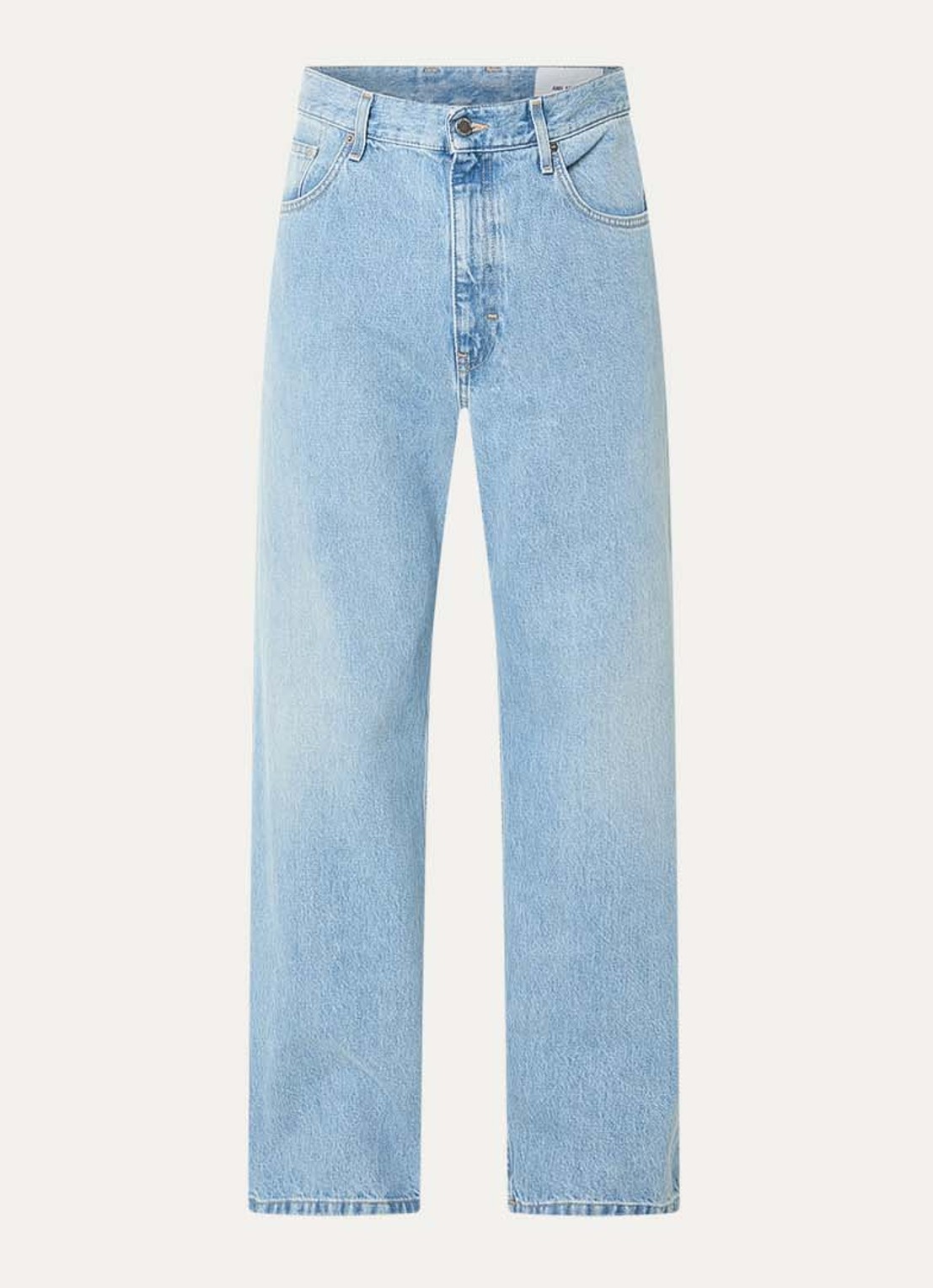 Axel Arigato Zine loose fit jeans met lichte wassing - voorkant 4 indigo