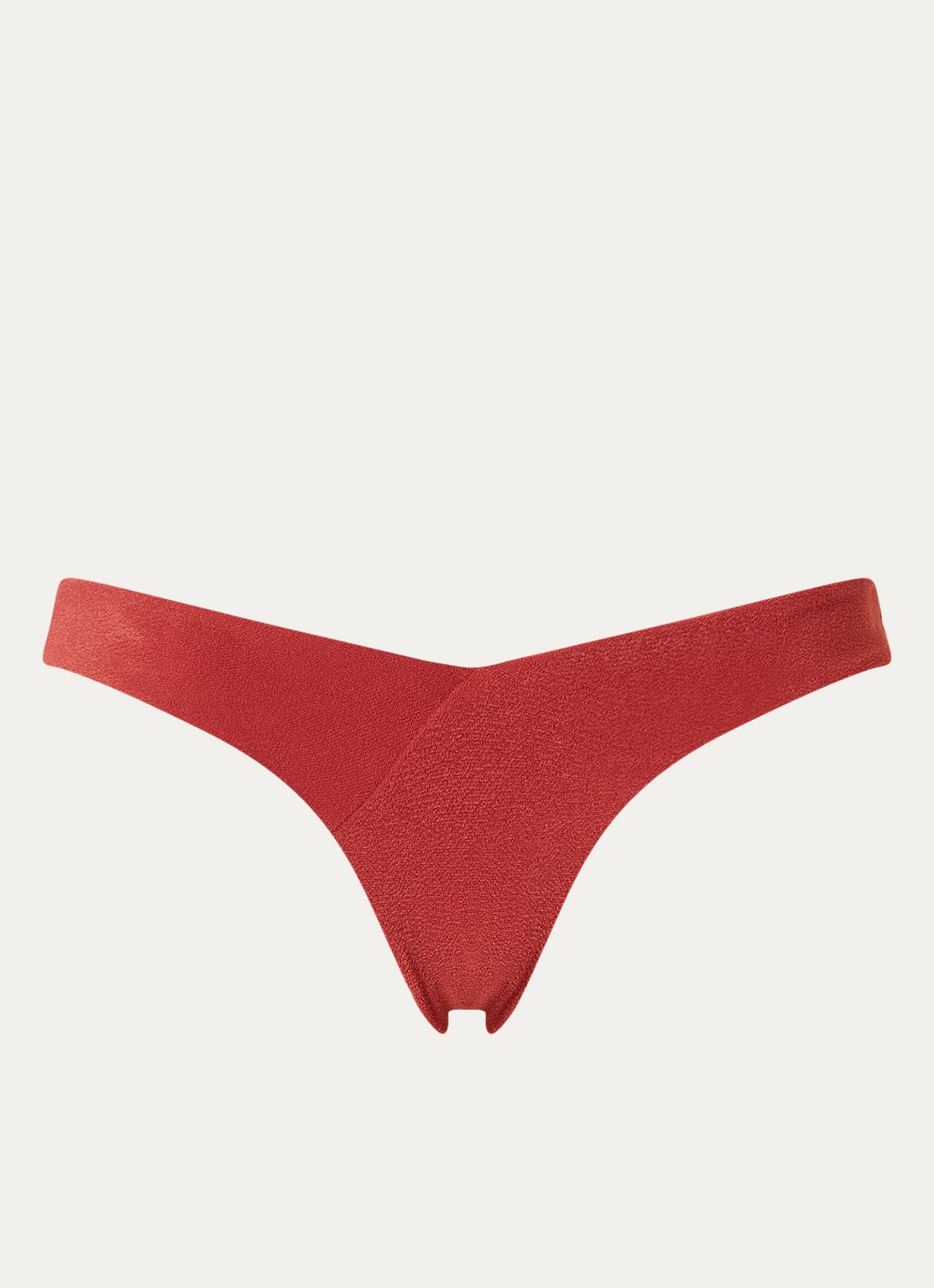 Aya Label The Aphrodite brazilian bikinislip  - voorkant 3 steenrood
