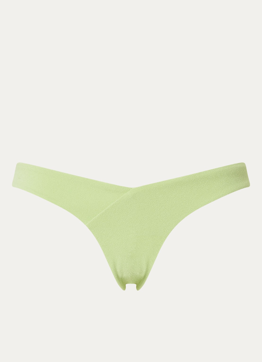 Aya Label The Aphrodite brazilian bikinislip  - voorkant 3 lichtgroen