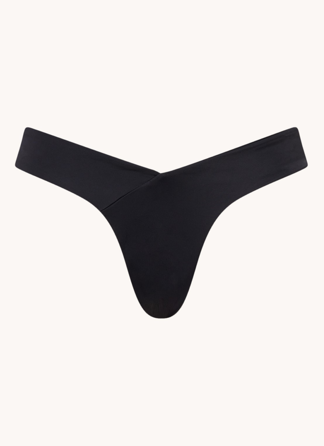 Aya Label The Aphrodite tanga bikinislip - voorkant 3 zwart