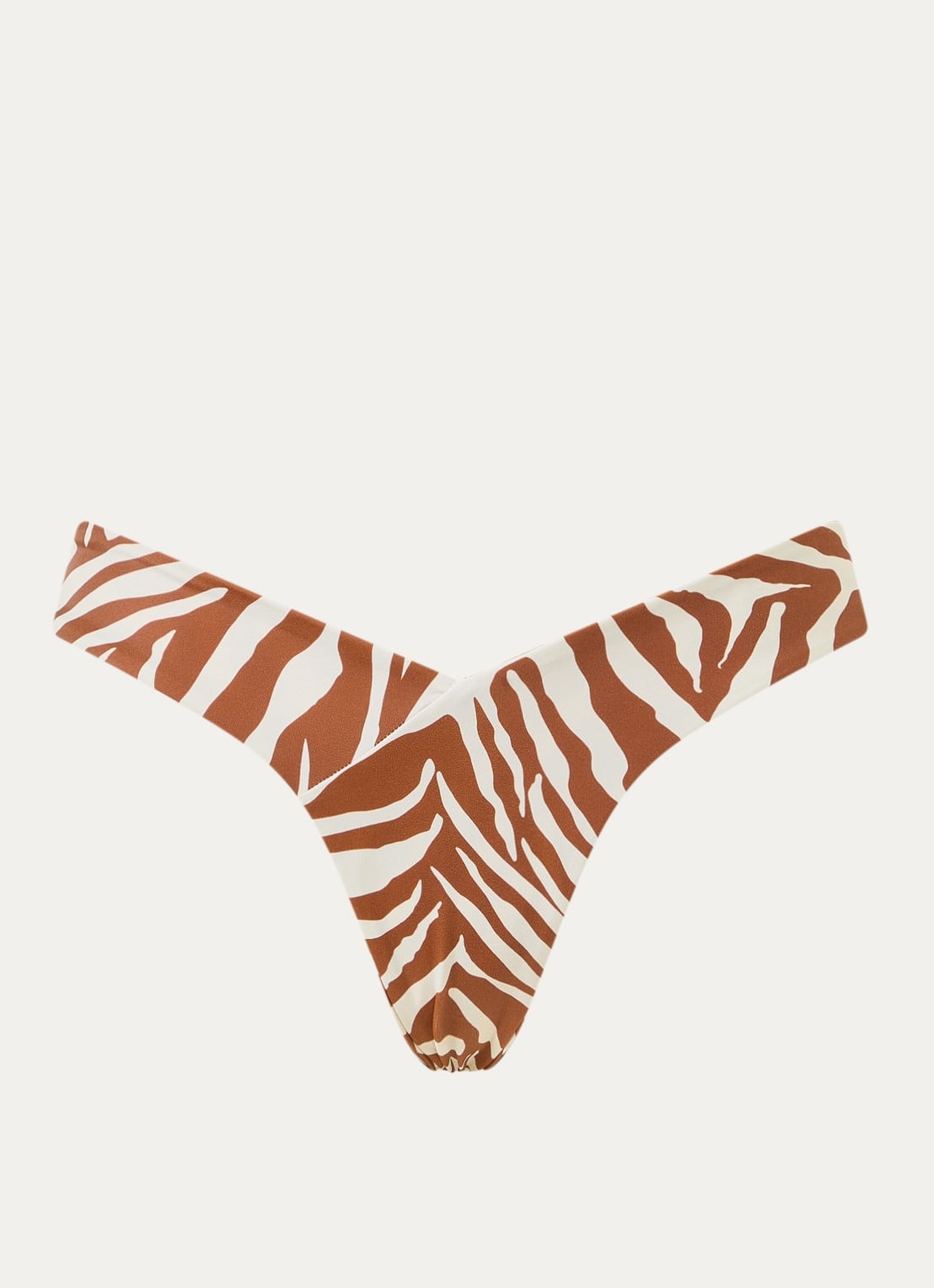 Aya Label The Aphrodite tanga bikinislip - voorkant 2 beige