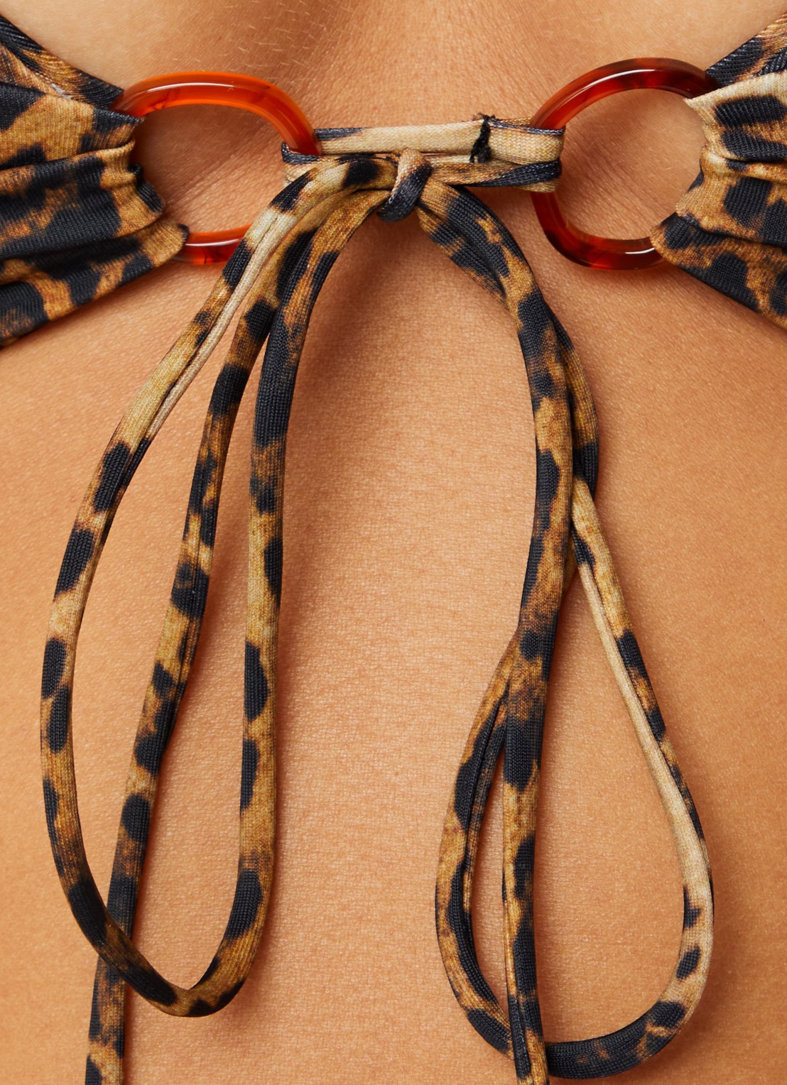Aya Label The Athena bikinitop met uitneembare vulling - detail 5 camel