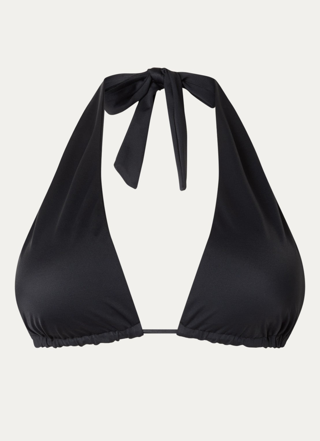Aya Label The Gaia triangel bikinitop met uitneembare vulling - voorkant 4 zwart