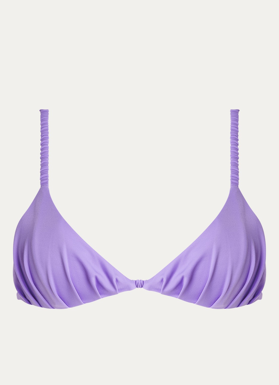 Aya Label The Hebe triangel bikinitop met uitneembare vulling - voorkant 3 lavendel