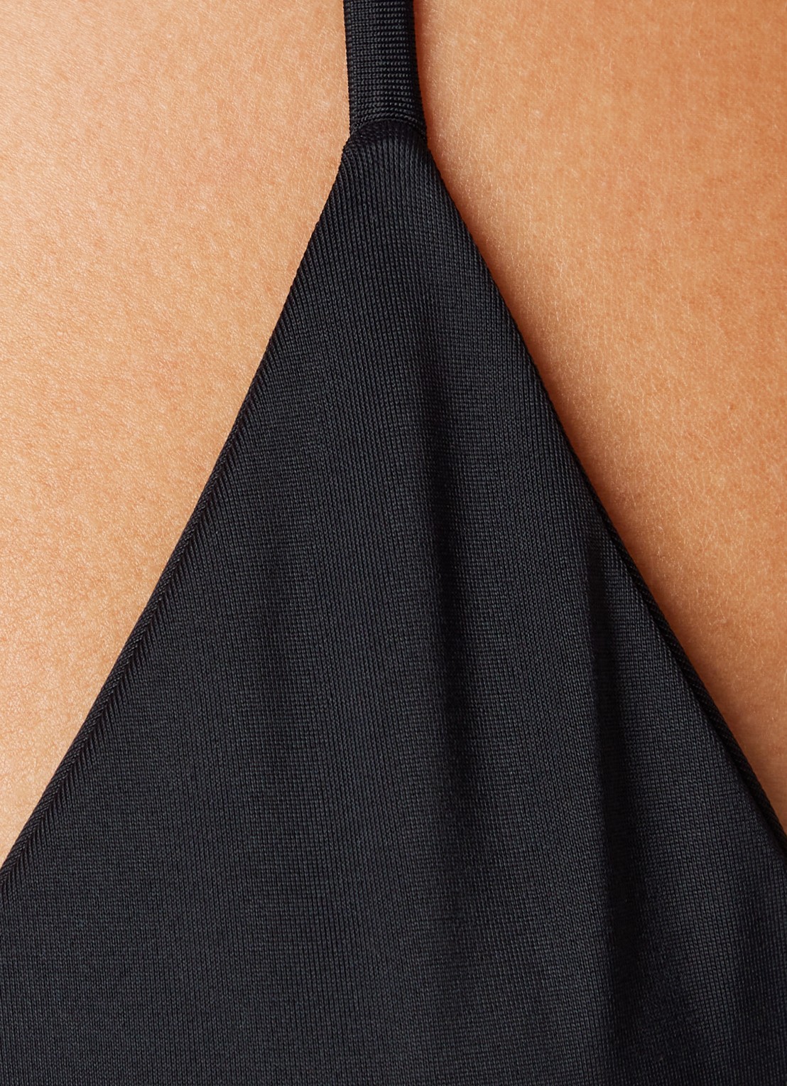 Aya Label The Iris triangel bikinitop met uitneembare vulling - detail 2 zwart