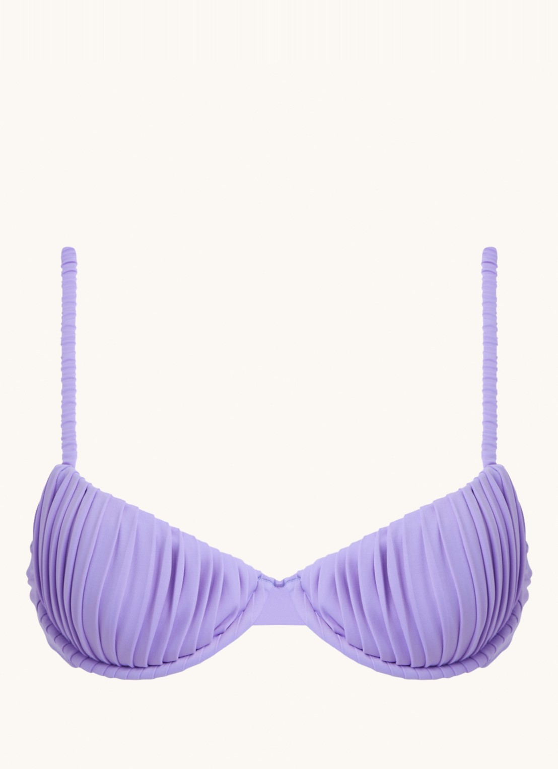Aya Label The Persephone beugel bikinitop met uitneembare vulling - voorkant 3 lavendel