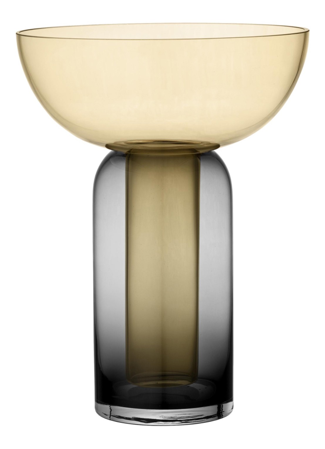 AYTM Torus vaas small  - voorkant zwart
