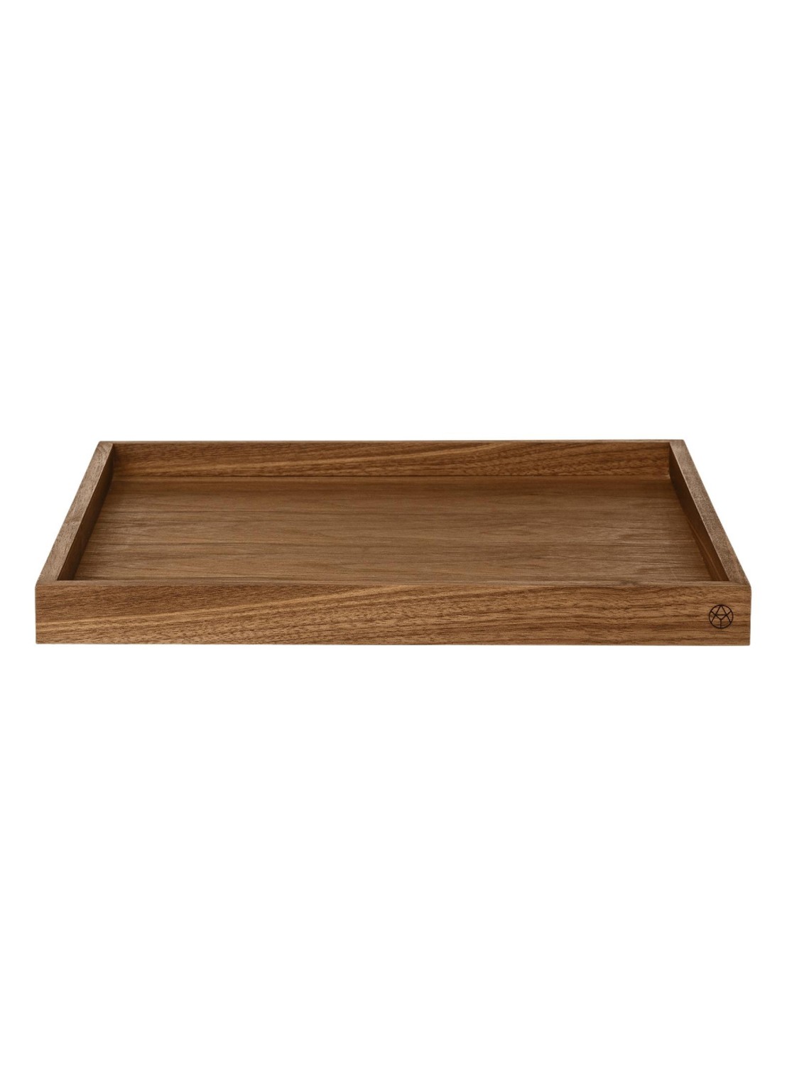 AYTM Wooden tray dienblad medium  - voorkant bruin
