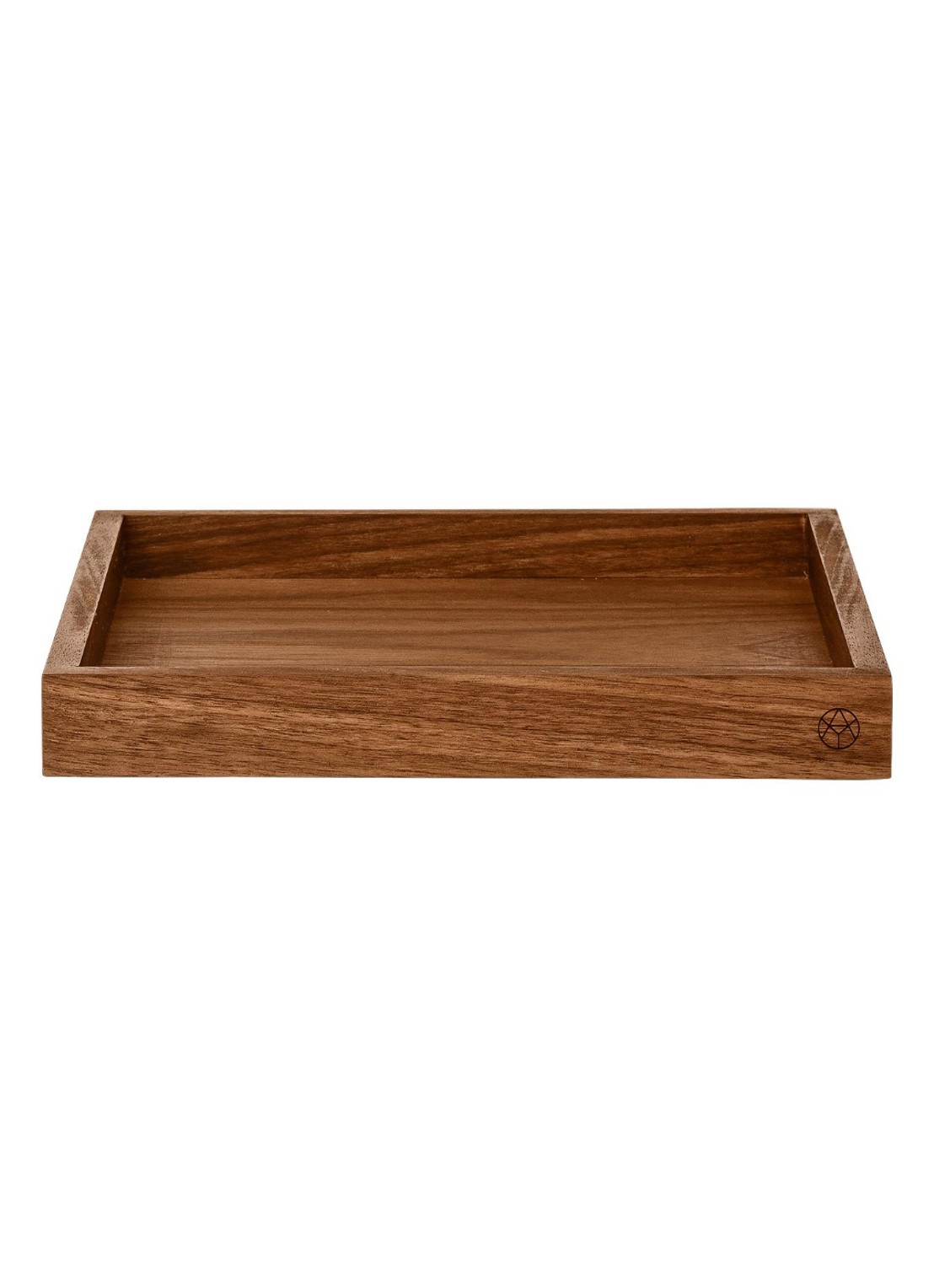 AYTM Wooden tray dienblad small  - voorkant bruin