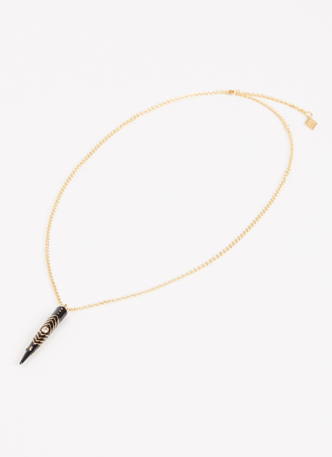 ba&sh Anna ketting - detail goud