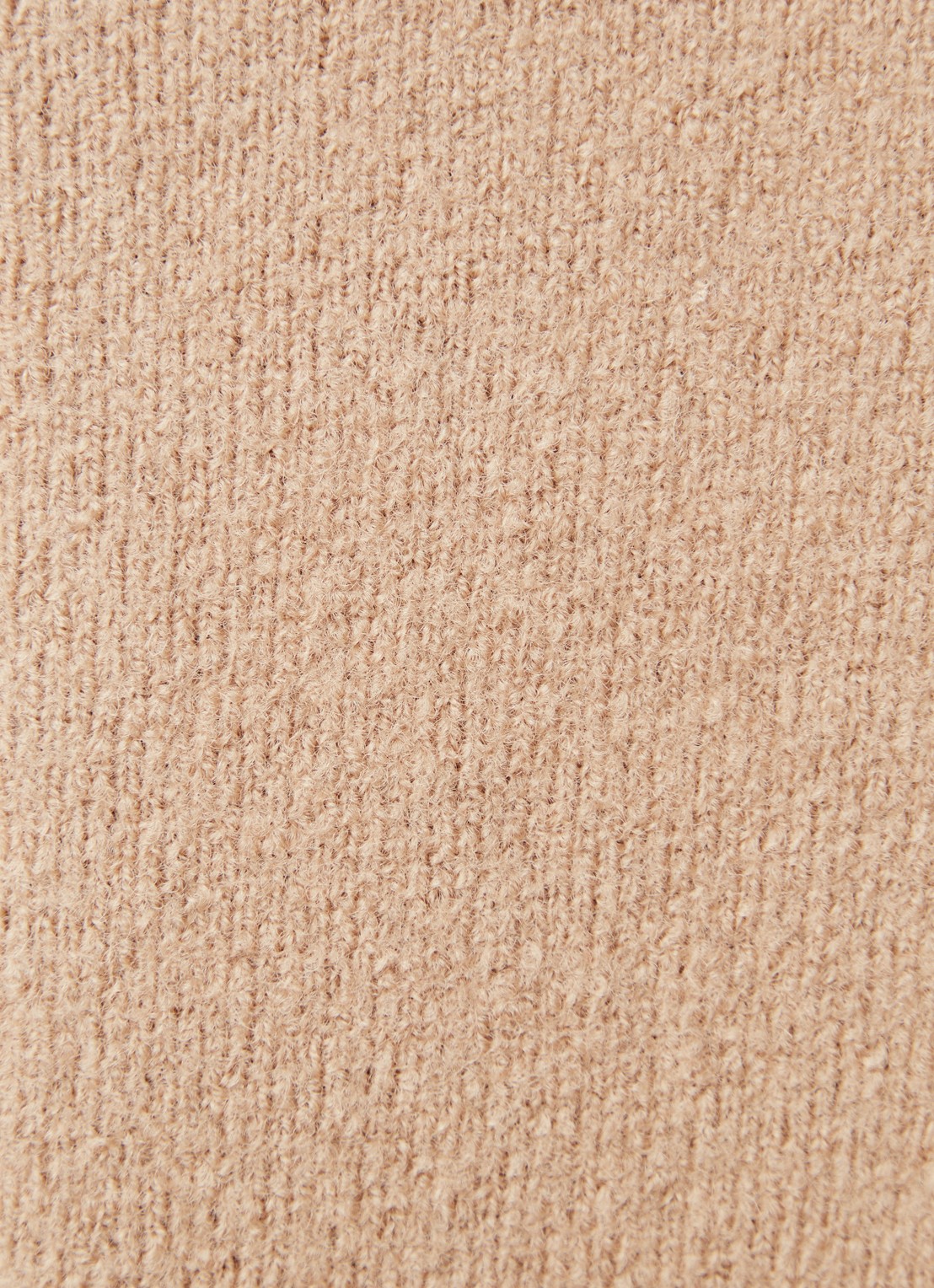 ba&sh Carole mantel van wol met ceintuur - detail 3 donkerbeige