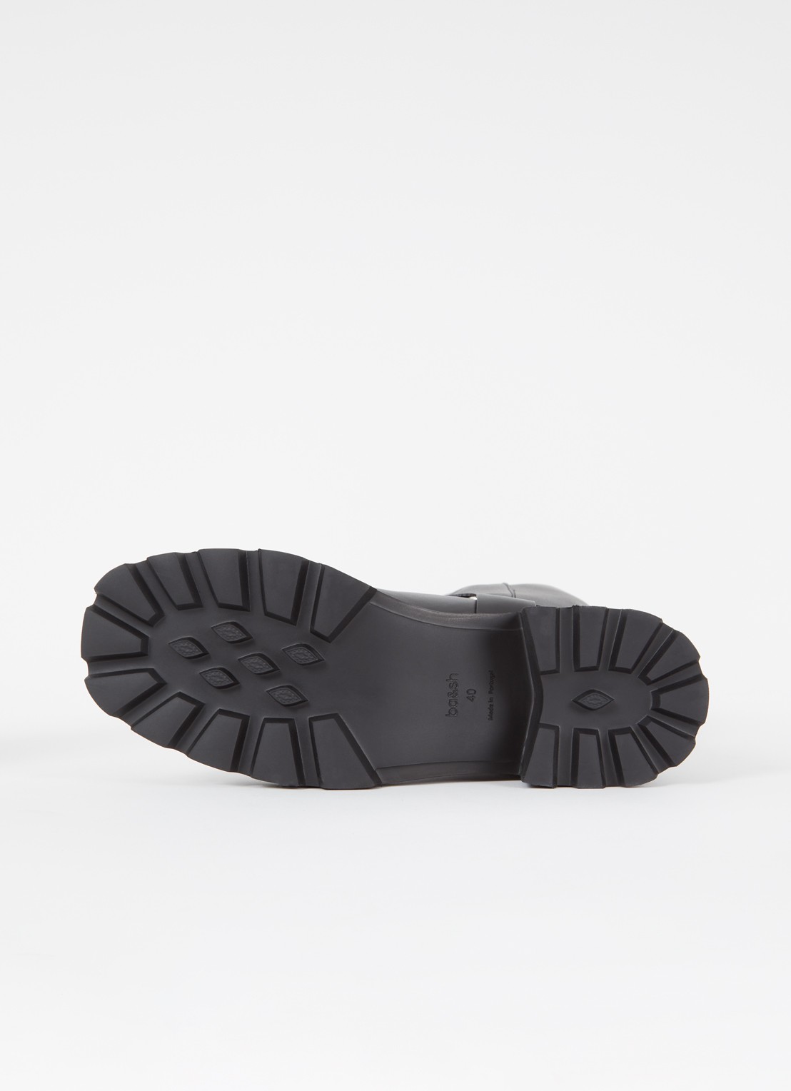 ba&sh Ciker overknee laars met gespdetail - detail 4 zwart