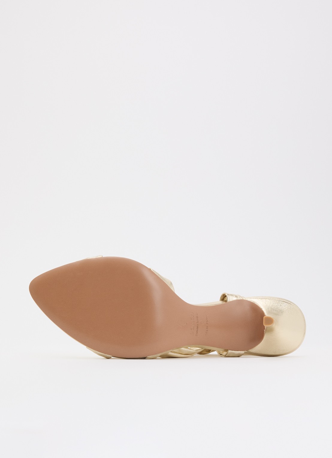ba&sh Covilla sandalette - detail 3 goud