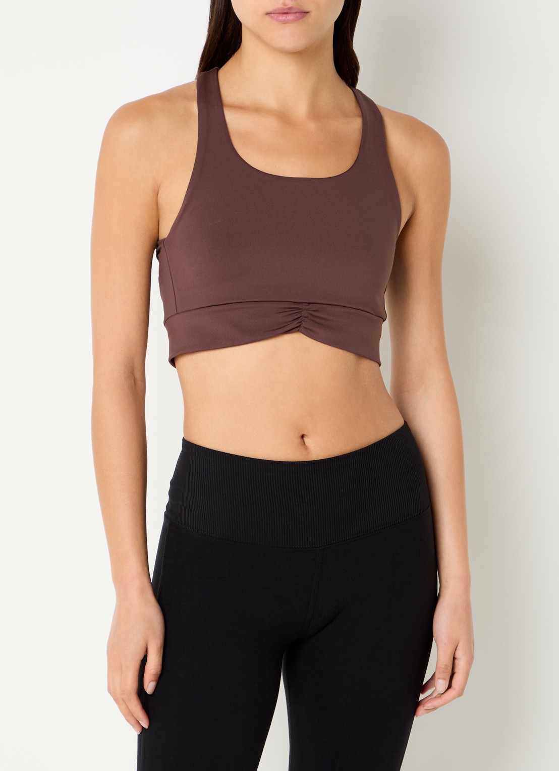 ba&sh Gisor sport bh met light support - detail 2 bruin