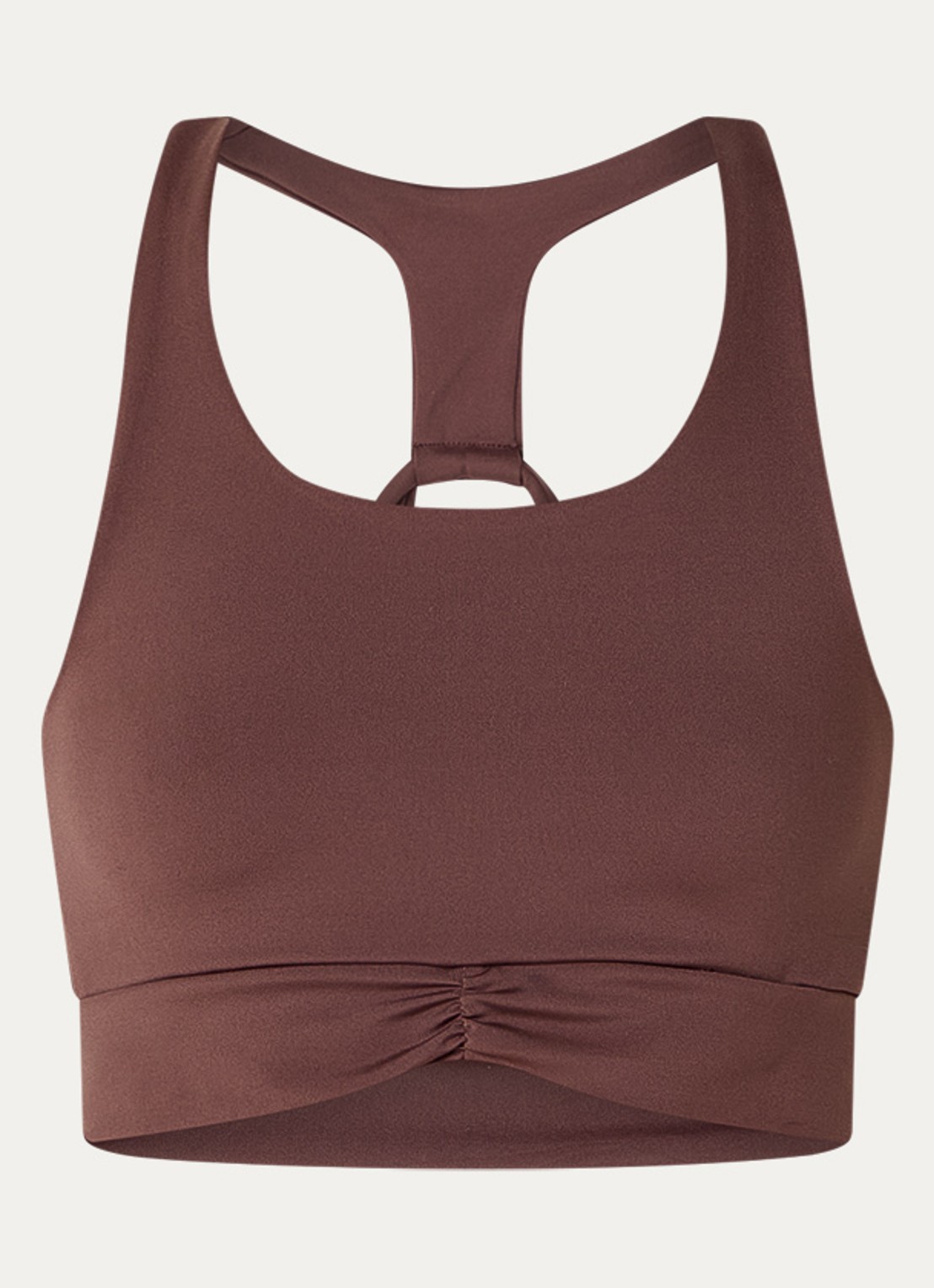 ba&sh Gisor sport bh met light support - voorkant 5 bruin