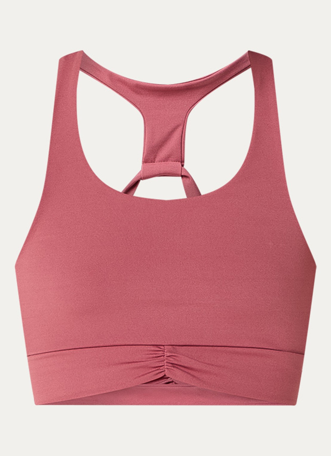 ba&sh Gisor sport bh met light support - voorkant 3 kersenrood