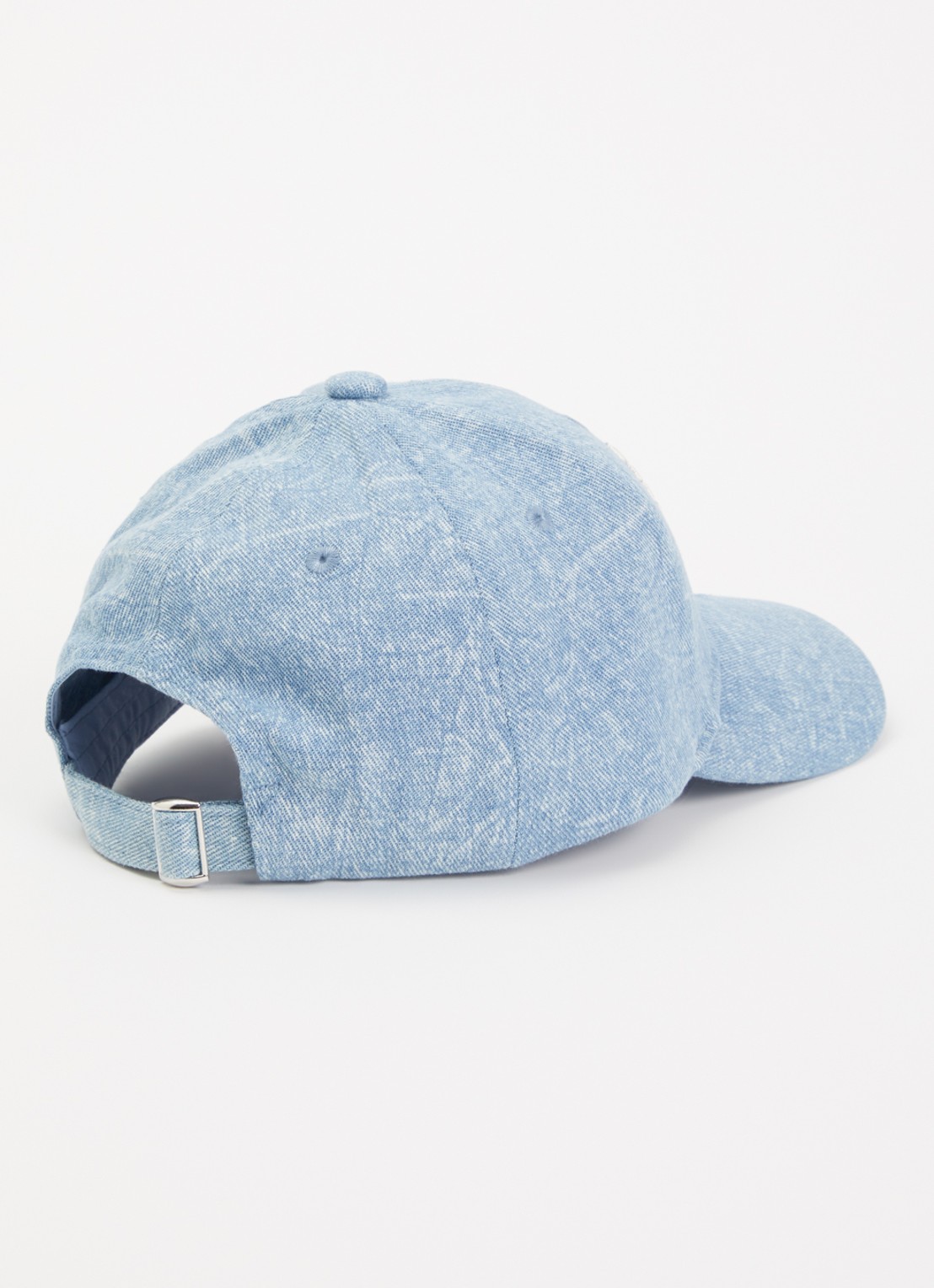 ba&sh Hemile pet van denim met logoborduring - detail blauw