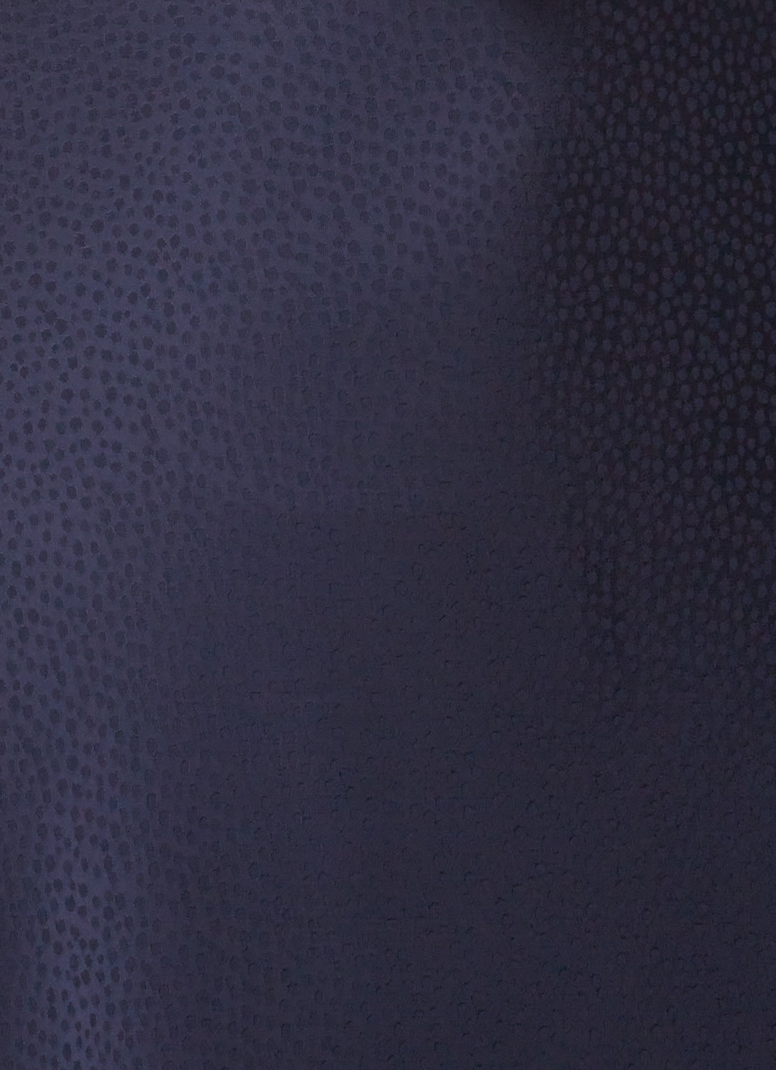 ba&sh Issa midi jurk van satijn - detail 2 donkerblauw