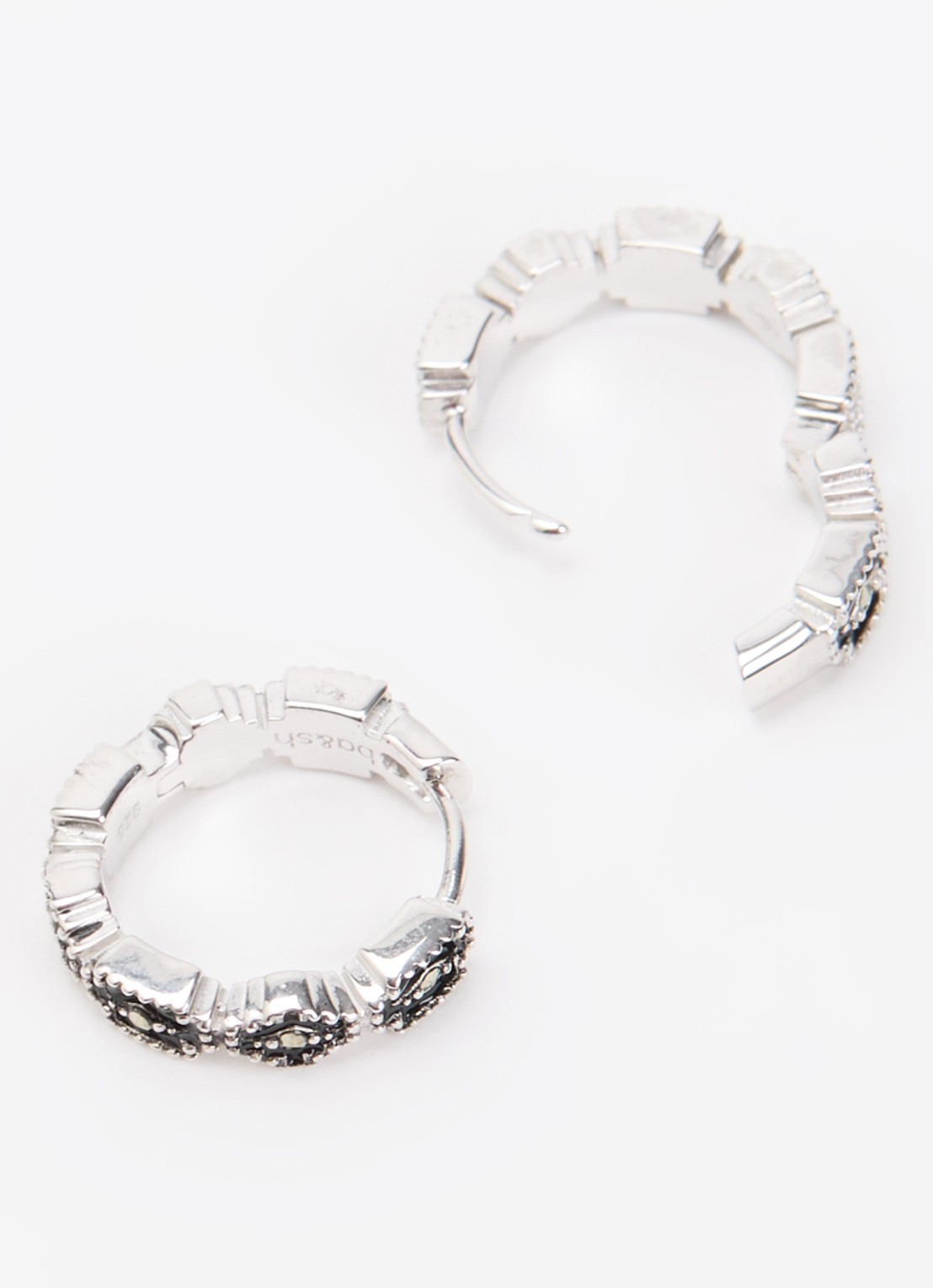 ba&sh Jemma oorringen - detail zilver