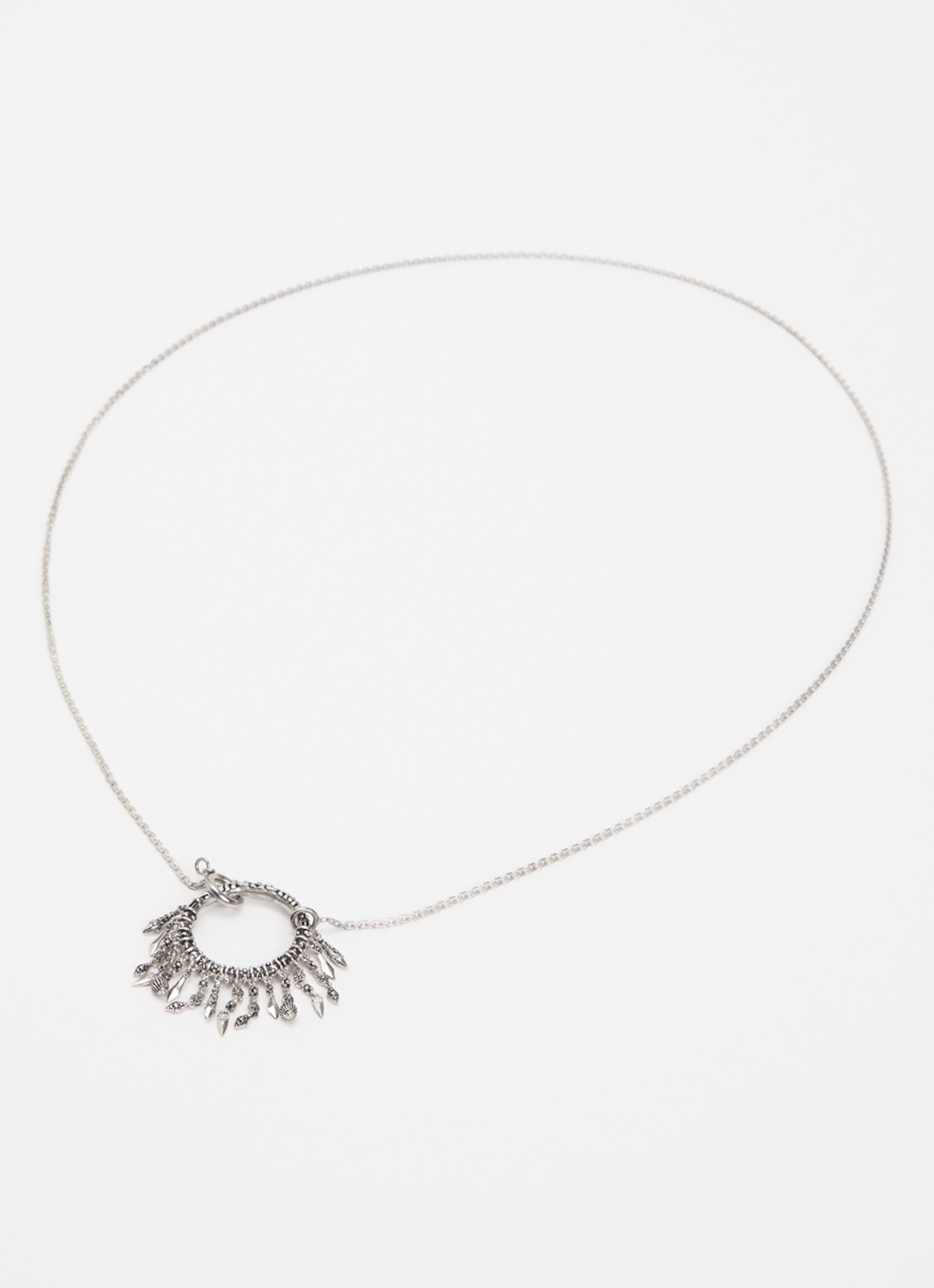ba&sh Lina ketting van zilver - detail zilver