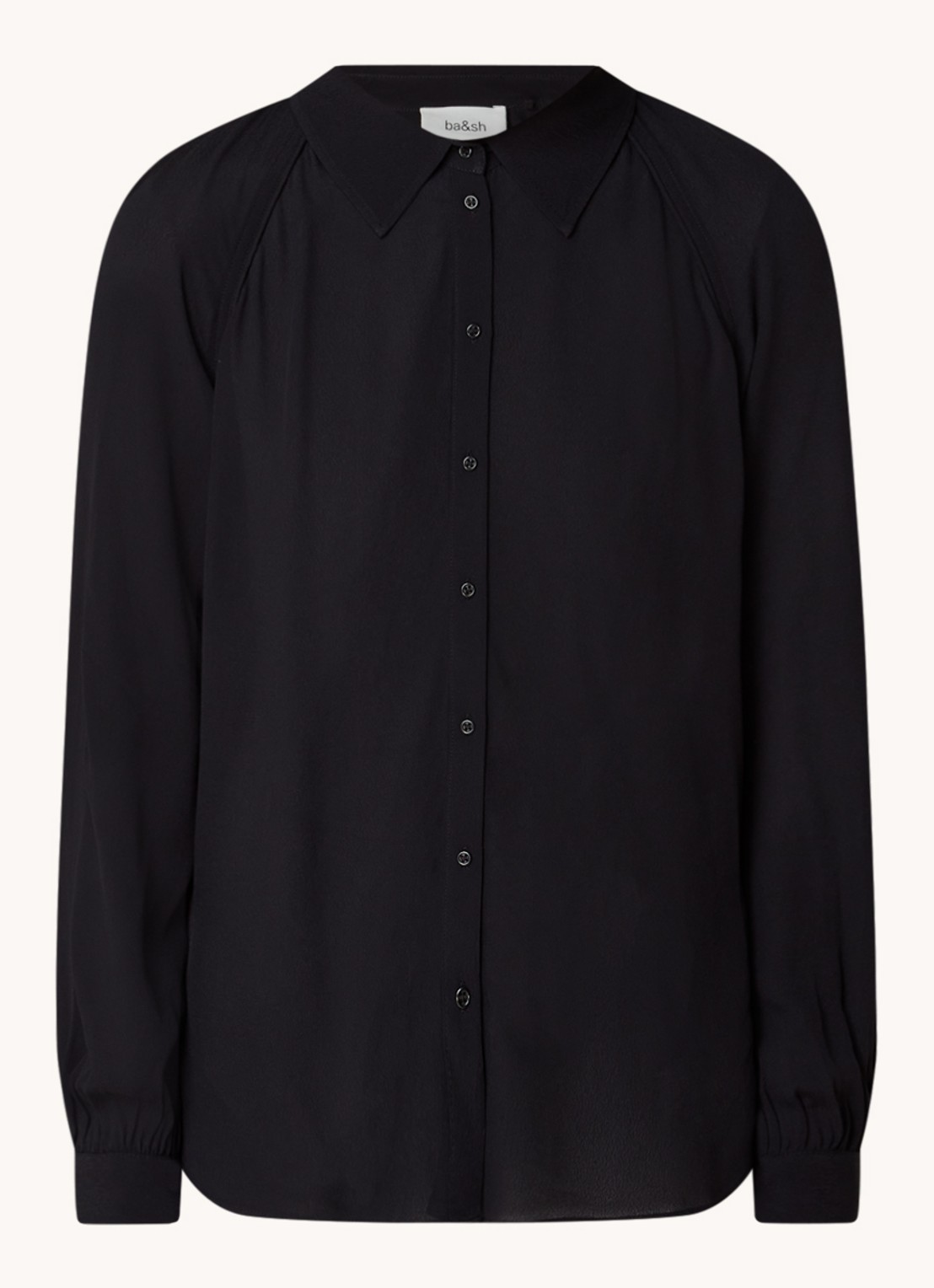 ba&sh Marvin blouse - voorkant zwart