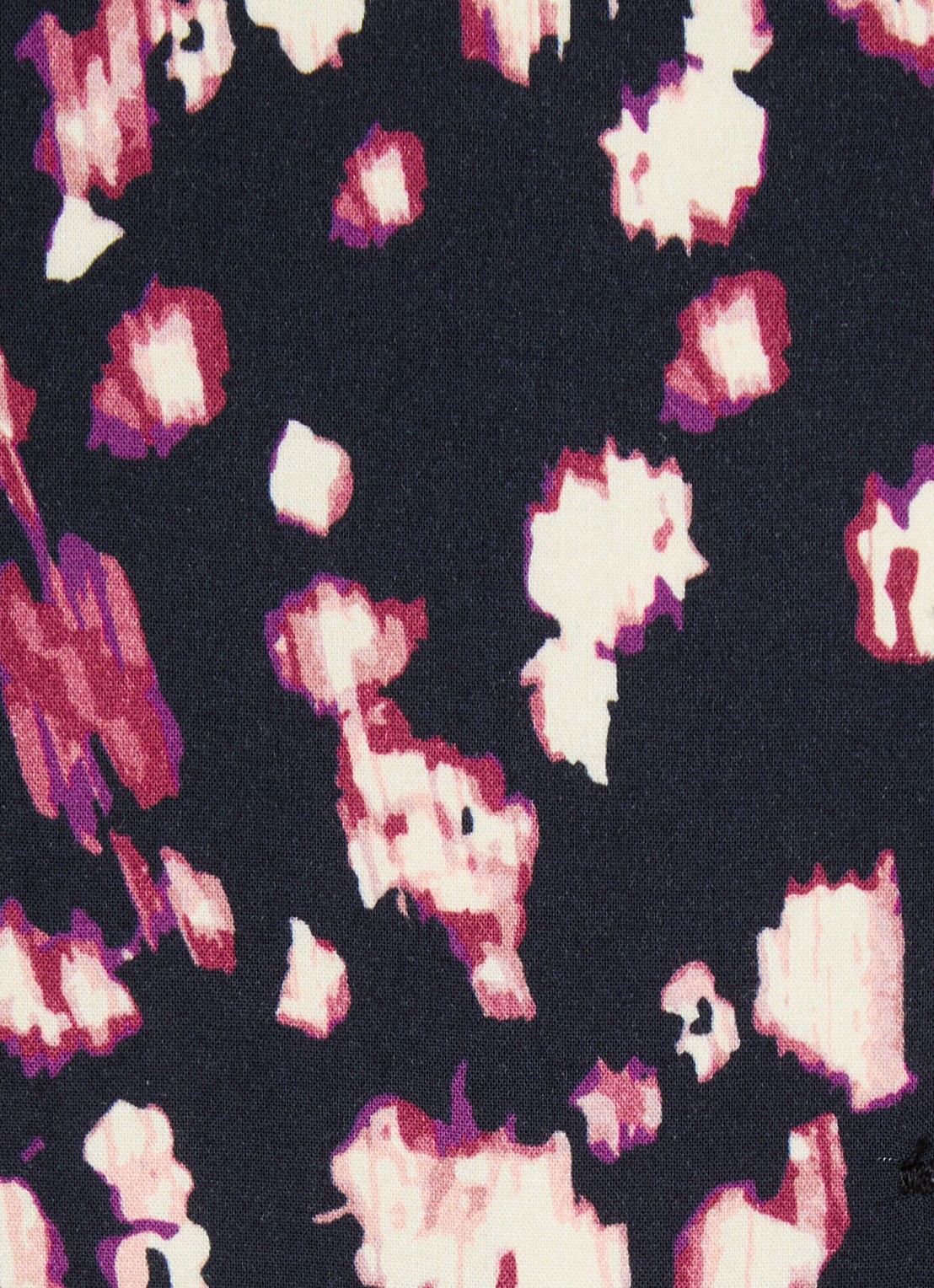 ba&sh Molly mini tuniekjurk met print - detail 2 zwart