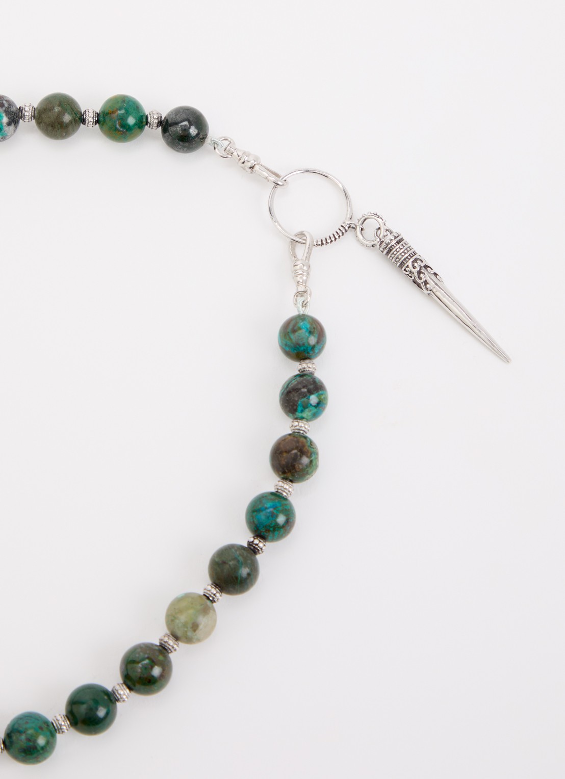 ba&sh Noan kralenketting - detail 3 zilver