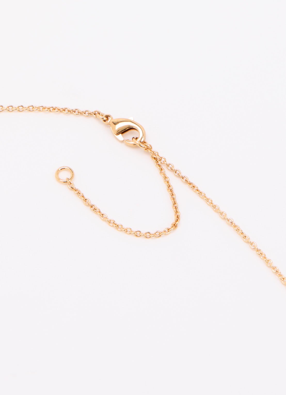 ba&sh Rene ketting met kristal - detail 2 goud