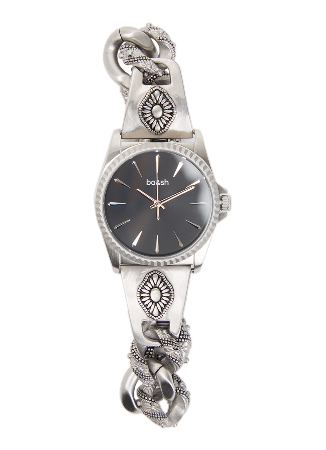 ba&sh Reset horloge BAW8003 - voorkant zwart
