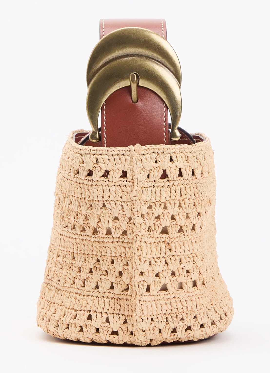 ba&sh YouYou handtas met afneembare schouderriem - detail 4 beige