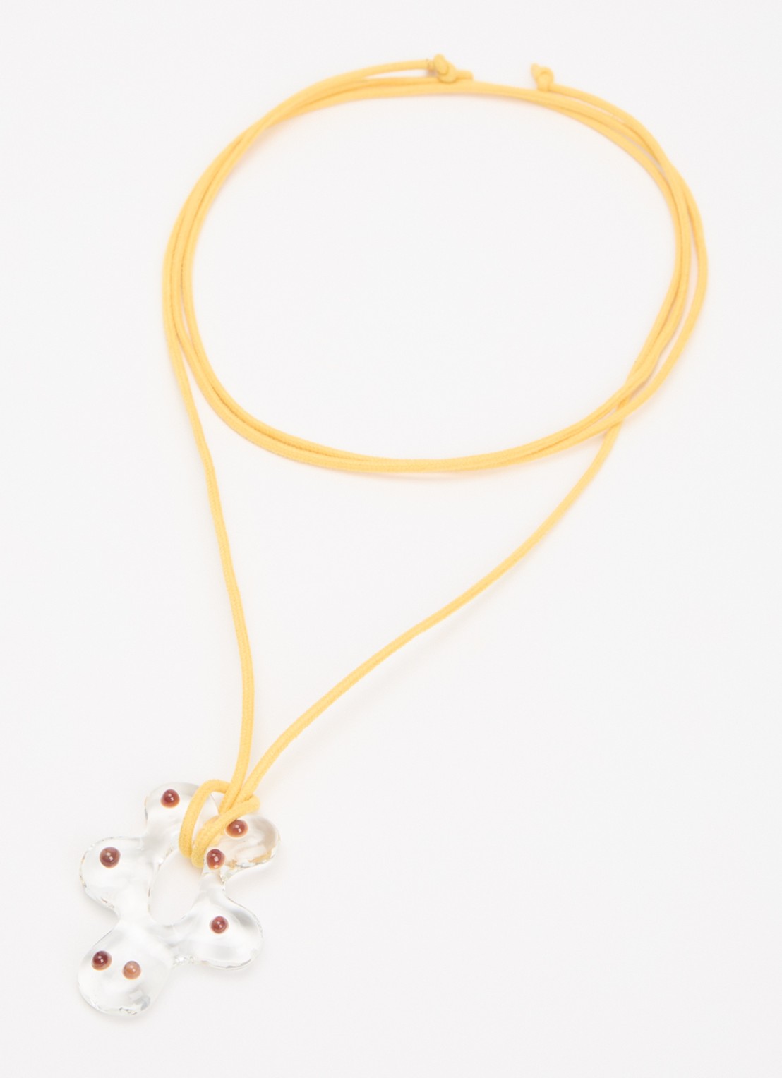 Babs The Label Dotted Wild Bloom ketting - detail 3 transparant