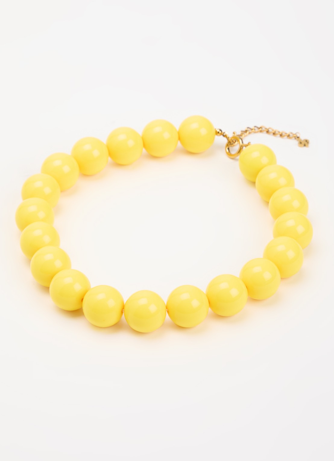 Babs The Label Sunshine Delight kralenketting verguld - detail 3 geel