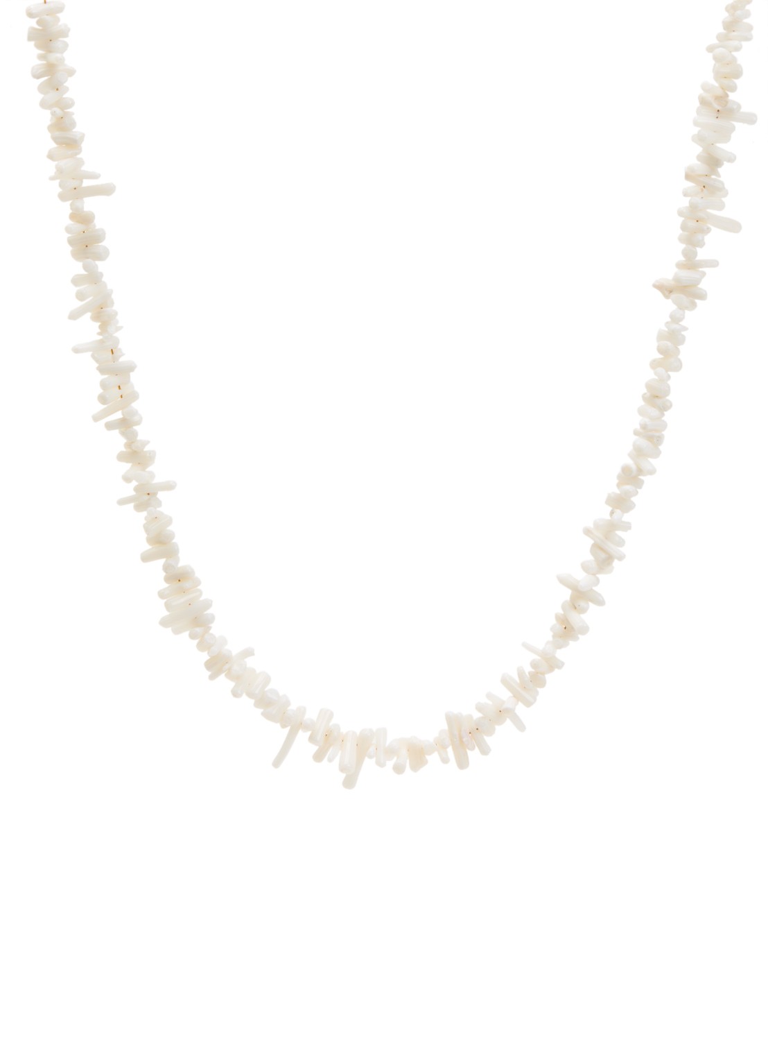 Babs The Label The Ocean ketting verguld - voorkant wit