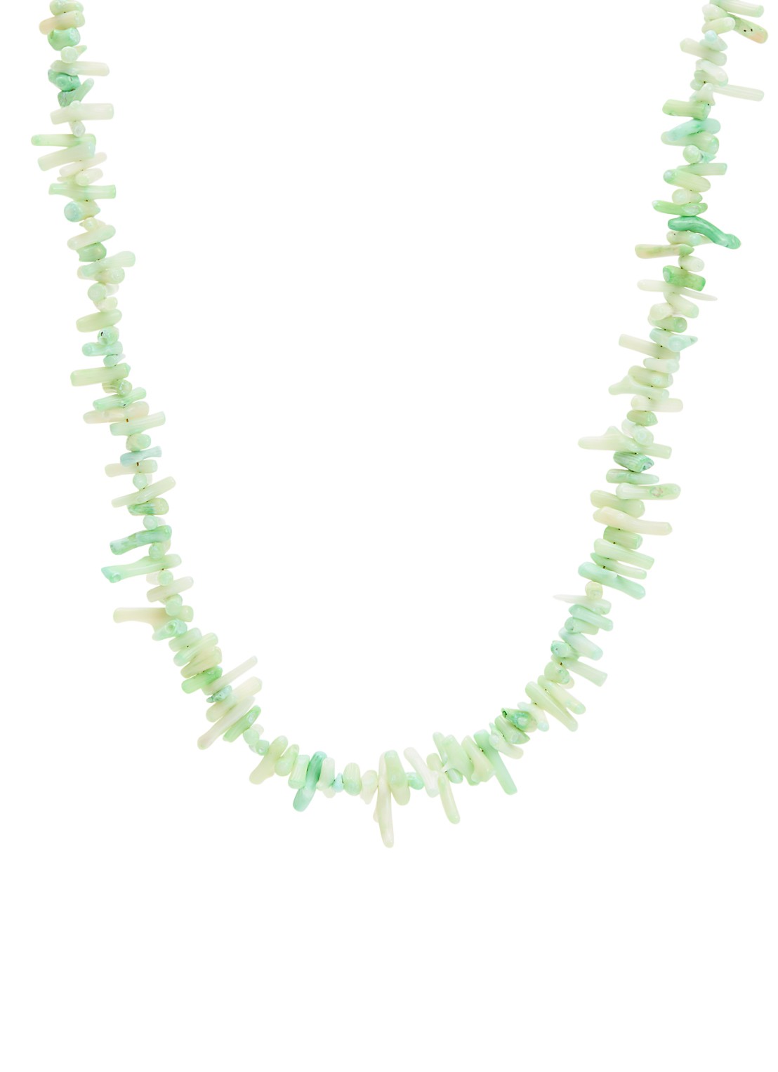 Babs The Label The Ocean ketting verguld - voorkant 4 groen