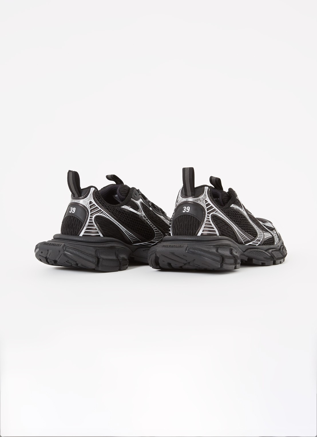 Balenciaga 3XL sneaker met mesh details  - detail 2 zwart